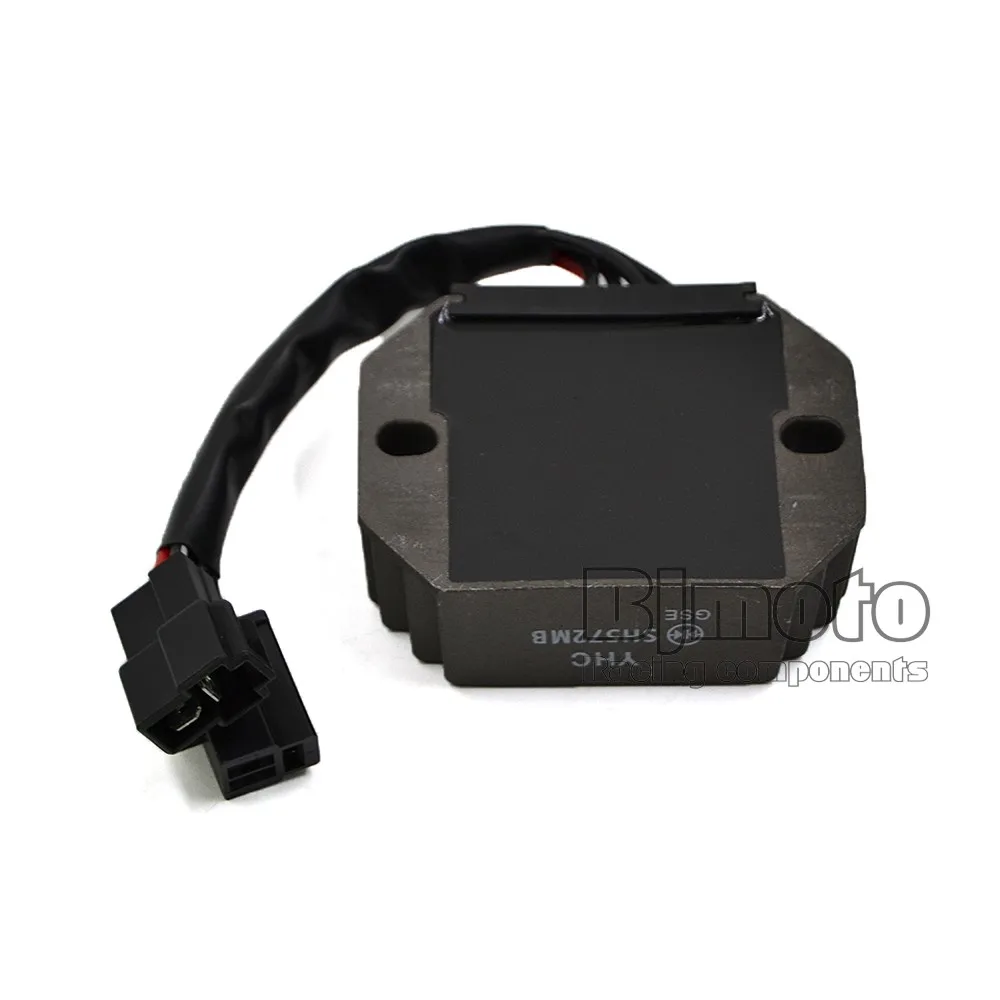 BJMOTO YHC SH572MB мотоциклетный металлический регулятор напряжения Выпрямитель для Suzuki GSF 250 77A 74A GSF 400 inazuma