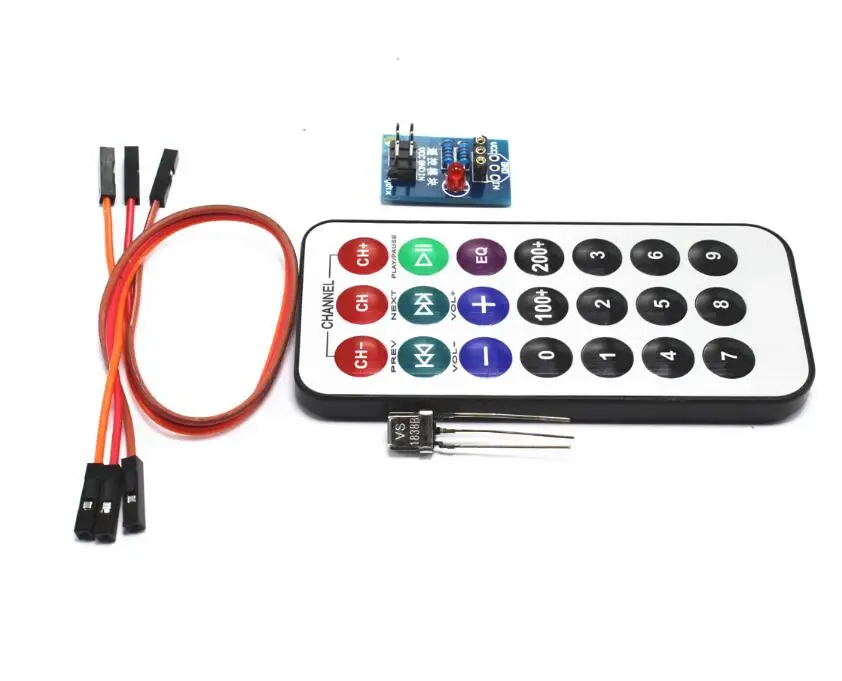 30PCS HX1838 Infrared Remote Control Module IR Receiver for Raspberry arduino Diy Kit | Электронные компоненты и