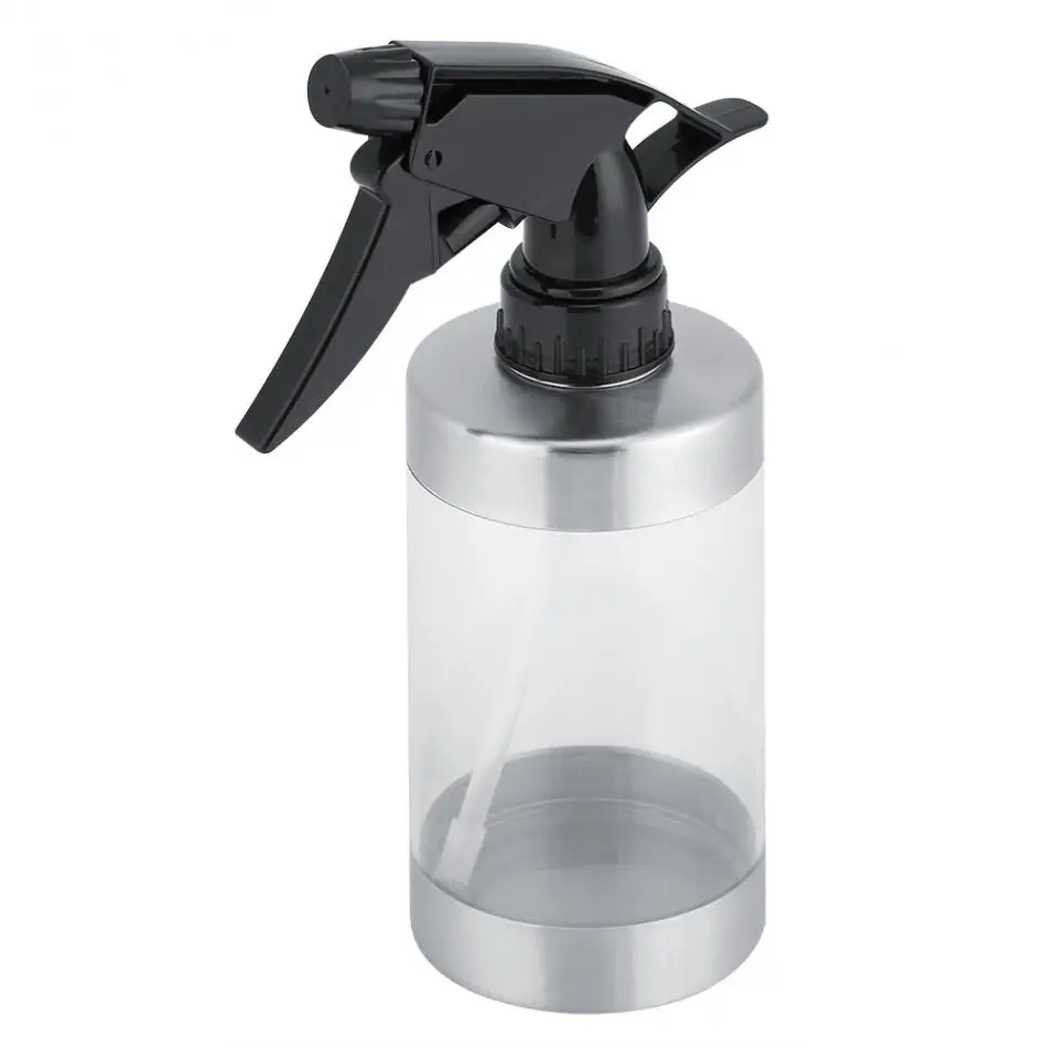 Stainless Steel and Acrylic Transparent Watering Can Pot Bottle Garden Sprinkle Flowers Plants Water Sprayer |