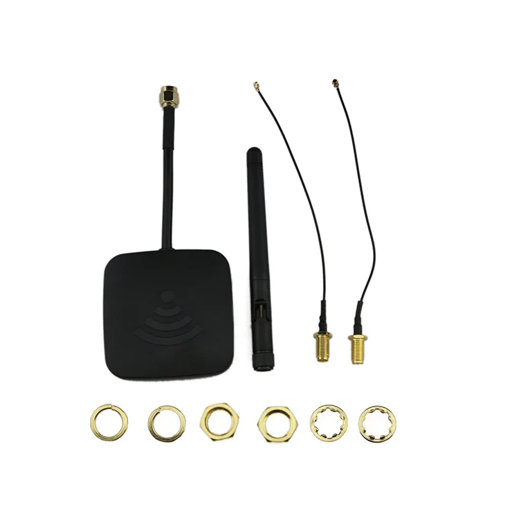 5 8 Ghz 14dBi панель усиления антенны и 2 4 GHz 3dBi антенна комплект для Hubsan X4 H501S H502S H107D + RC