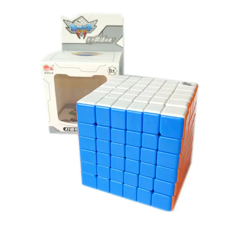 Cyclone Boys 6x6x6 G6 Stickeless головоломка с быстрым кубом 6 слоев Магия Профессиональный Cubos