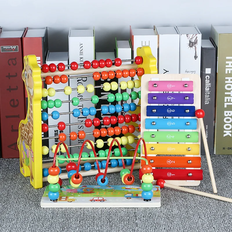 Детские Бусы 1 шт. детские игрушки для мальчиков и девочек раннего