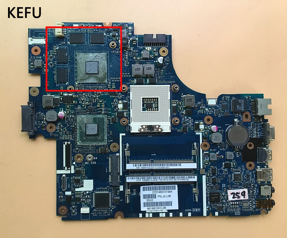 Материнская плата KEFU MBRHJ02001 для acer 5830 5830TG для Packard bell TX69 для шлюза ID57H LA-7221P