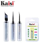Паяльник Kaisi 900M, наконечники для паяльника 900M-T-IS, цвет черный