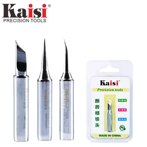Паяльник Kaisi 900M, наконечники для паяльника 900M-T-IS, цвет черный