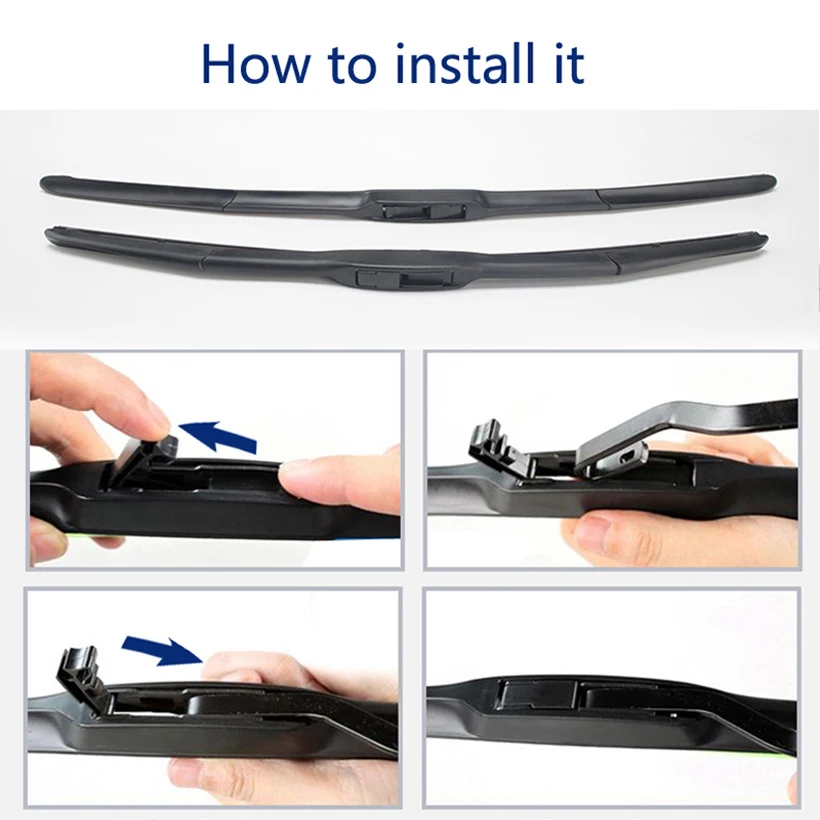 MIDOON лобовое стекло гибридные щетки стеклоочистителя для Honda CR-V ( CRV ) Fit Hook Arms