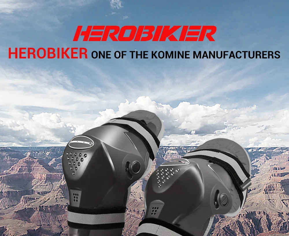 HEROBIKER мотоциклетные Наколенники Защита колен для мотокросса защита мото наколенники Поддержка Rodilleras Moto наколенники