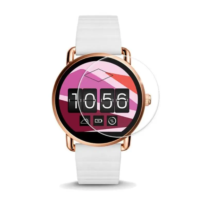 ALLOYSEED 2 шт Защитные пленки из закаленного стекла для защиты экрана Fossil Q Wander Smart