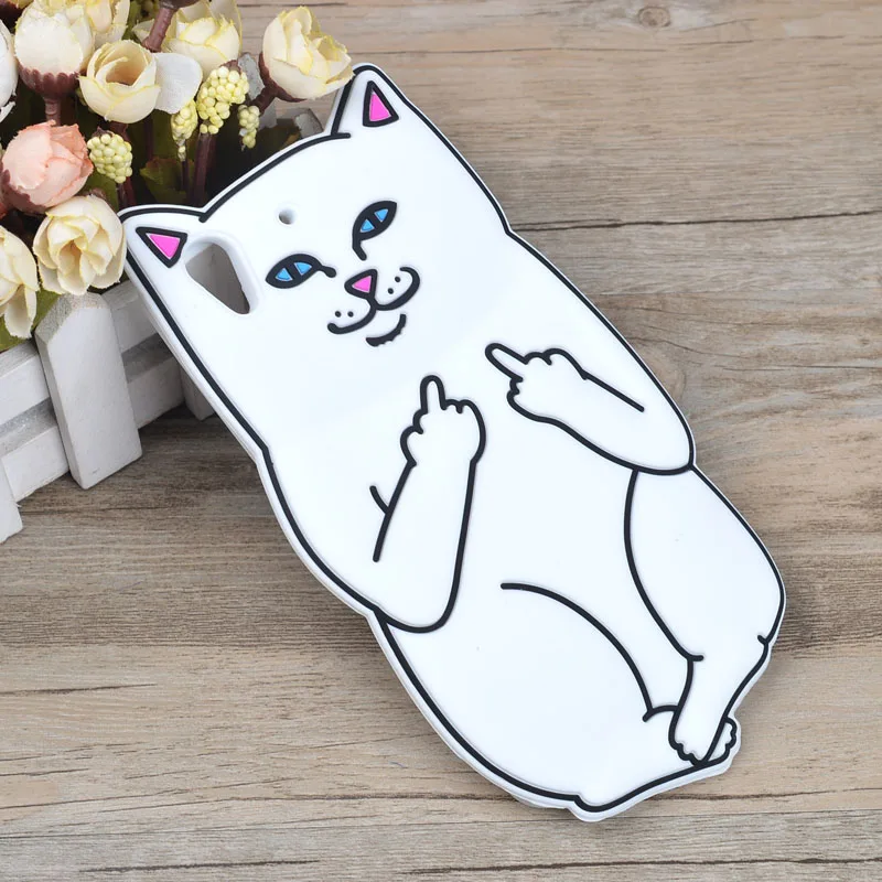 Карманные Cat Мультфильм Картина Силиконовые Case Для Huawei Honor 5A 5.5 дюймов/Huawei Y6 II 2
