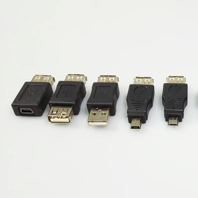 10 шт./компл. полный комплект разъем USB 2 0 типа мама штекер папа 5 контактный микро OTG