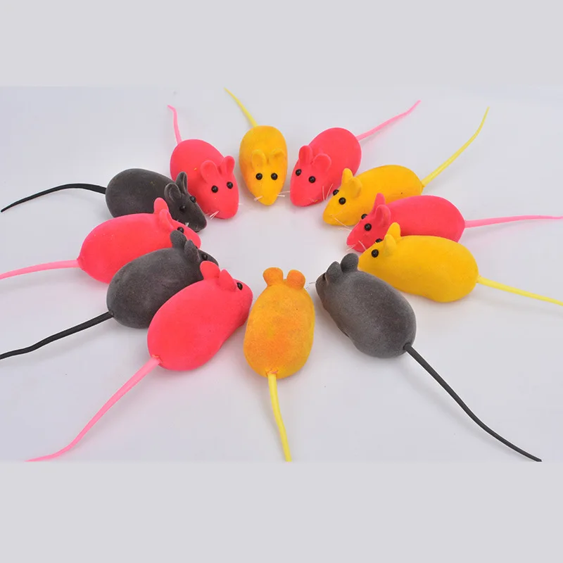 1 PC/3 PCS весело котенка игрушки которые нужно ловить игрушечная Мышь Крыса писк Шум
