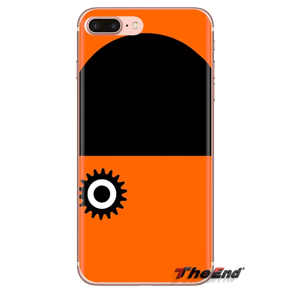 Заводной оранжевый чехол для iPod Touch Apple iPhone 4 4S 5 5S SE 5C 6 6S 7 8 X XR XS Plus MAX прозрачные