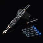 Длинная перьевая ручка JINHAO GRAY DRAGON PLAY PEARL