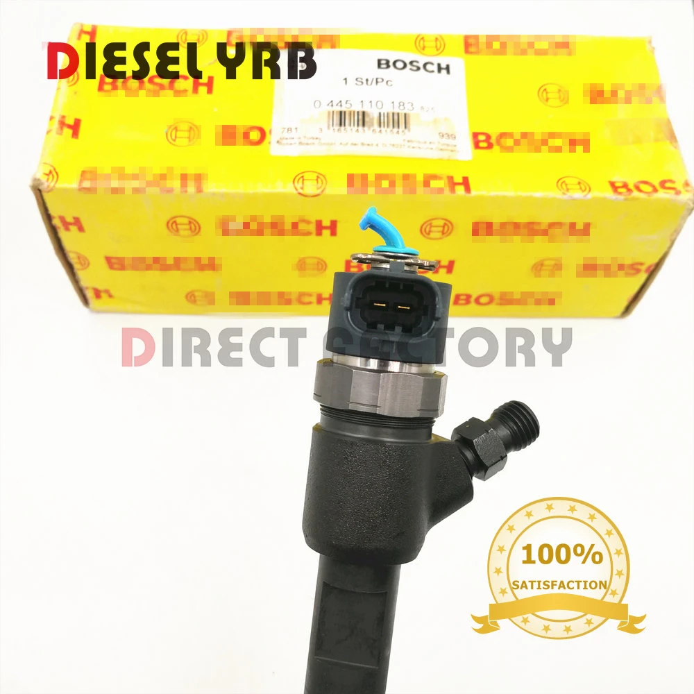 

4 PCS Original New 0445110183 , 0 445 110 183 Genuine And New Common Rail Injector 0445110183 , 0 445 110 183