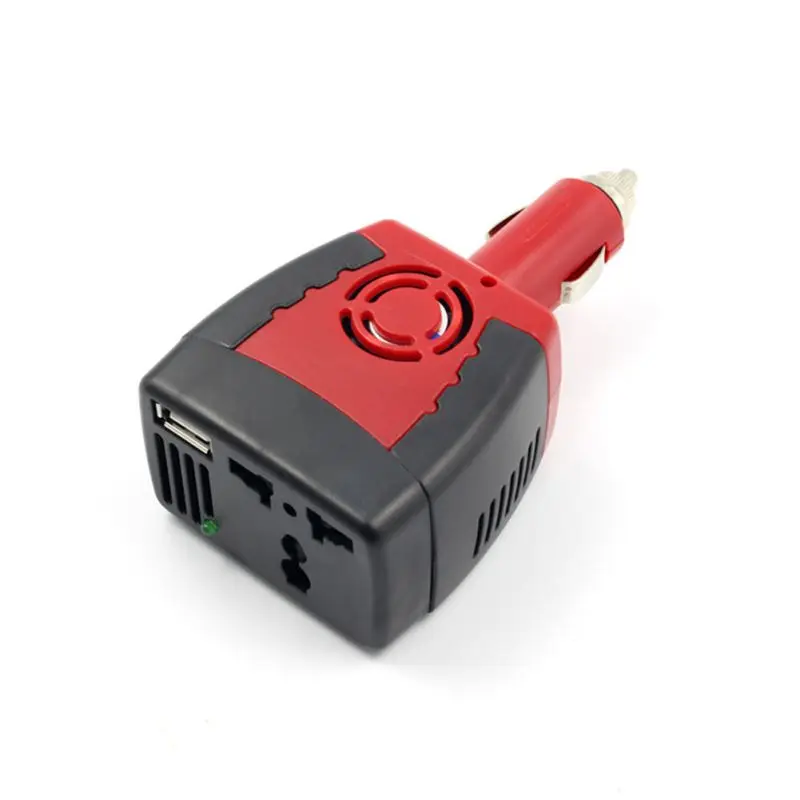 Новинка 150 Вт автомобильный инвертор USB источник питания DC 12 В-AC 220 В конвертер с 2.1A двойной USB автомобильный адаптер универсальная розетка