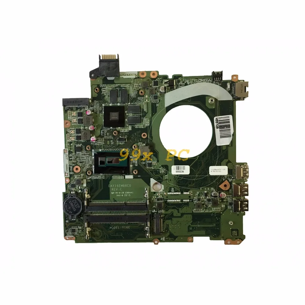 LAOKE для hp павильон 15 P Материнская плата ноутбука SR23W W/I7 5500U Процессор 762513 001