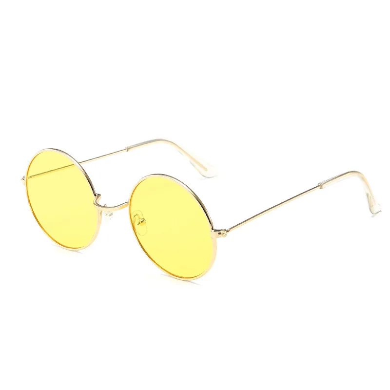 Sunglase Круглые новые солнцезащитные очки для женщин 2019 цветные линзы в стиле хип