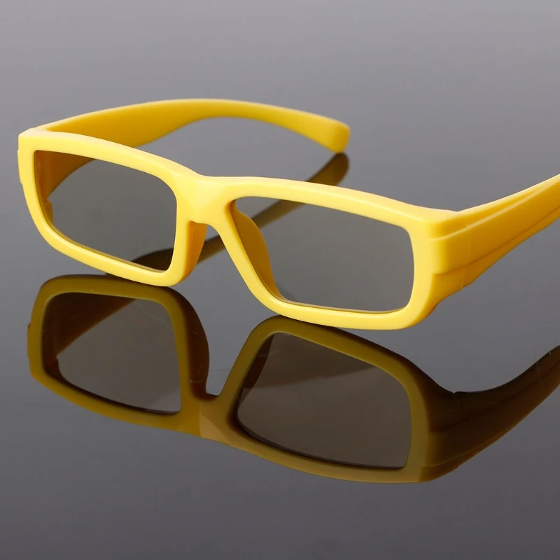 Детские круглые поляризационные пассивные 3D очки для реального кинотеатра D|3D