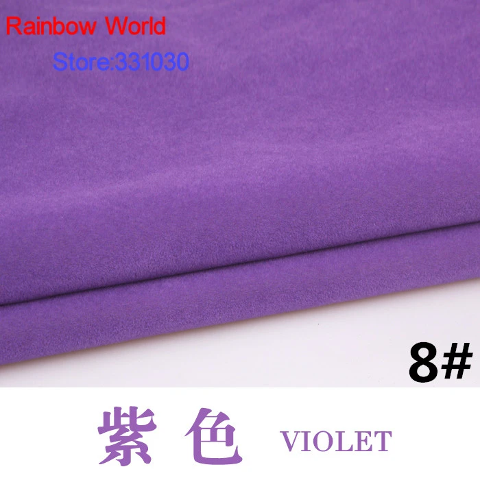 8# purple 1 meter Flocked flocking Fabric for DIY Sofa Pillow Mattress Cushion Toys Bags material | Дом и сад