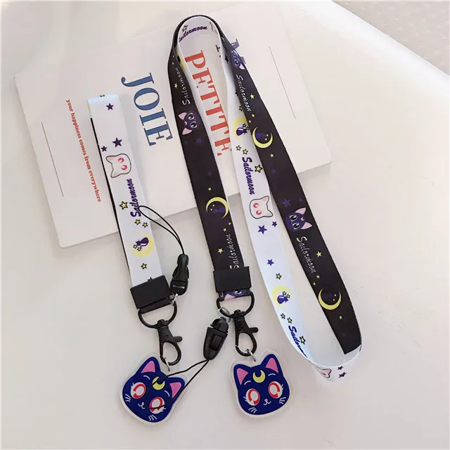 Neck/Wrist Strap Cartoon Bear Girl Cat Pattern Phone Lanyard For Camera USB Flash Drives ID Card Keys Hang Rope | Мобильные телефоны