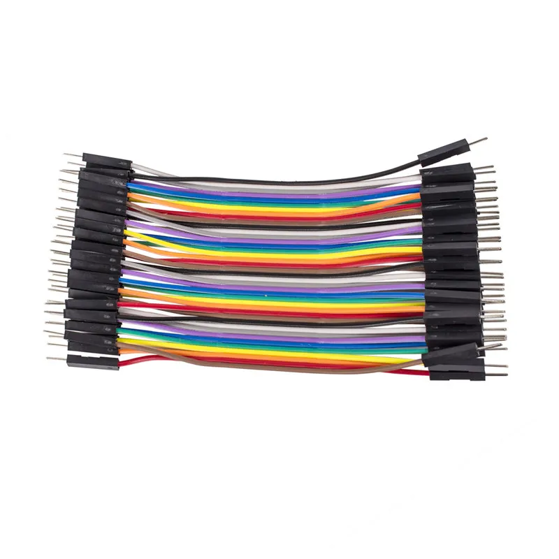 Dupont Line 120 шт 10 см папа + мама и Перемычка провод кабель для Arduino|jumper wire|line dupontjumper arduino