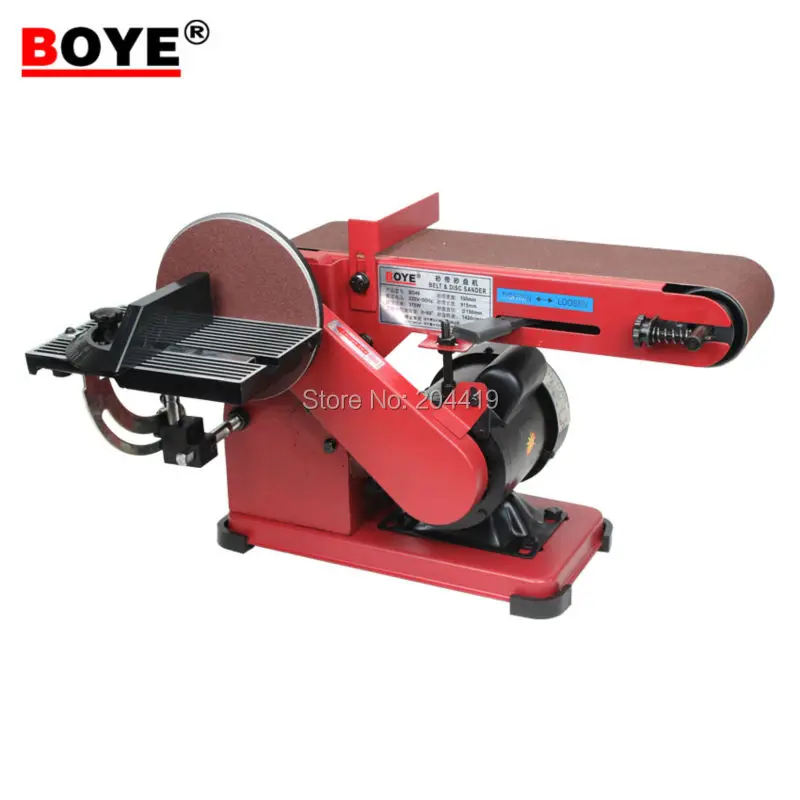 Bd46 4 &quotпояса и диск Шлифовальные станки/BOYE шлифовальная машина/375 Вт ремень