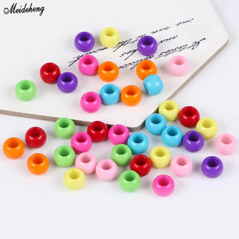 Акриловые разноцветные бусины Абак для изготовления ювелирных изделий своими