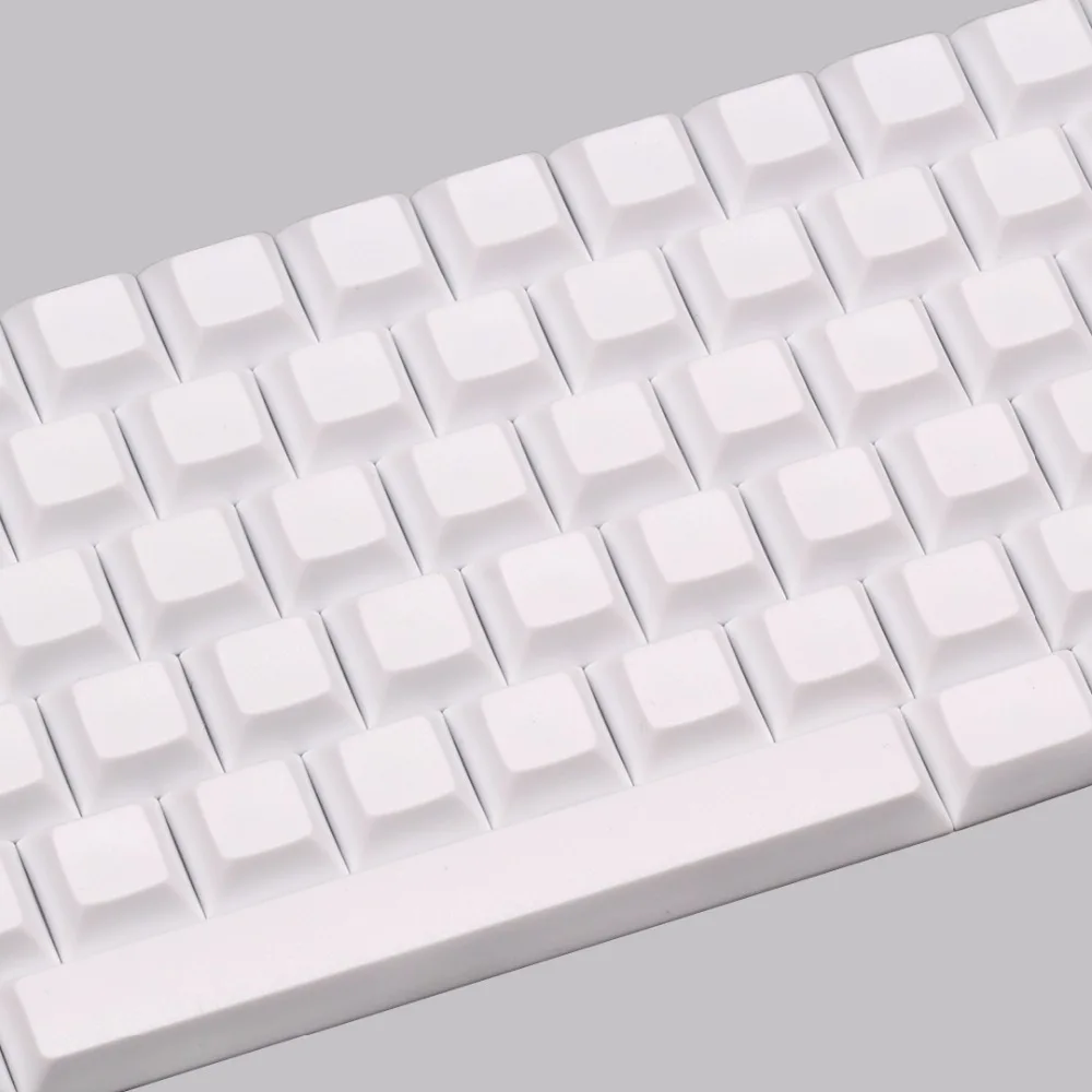 Гонки 2 keycap пустой dsa keycap белый keycaps для race2 pbt keycap 1,5