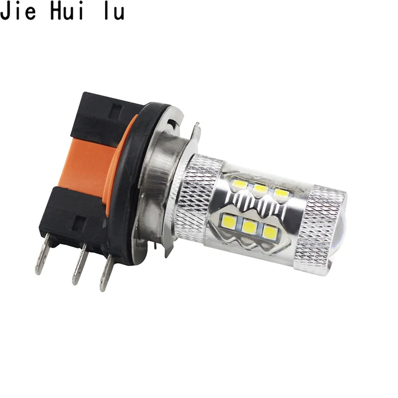 2шт H15 Светодиодный противотуманный фонарь для автомобиля 21 фишка 3030 SMD