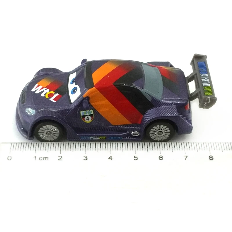 Disney Pixar Cars Max Schnell 1:55 металлический литой автомобиль Развивающие игрушки модель автомобиля для мальчиков Детский подарок на день рождения