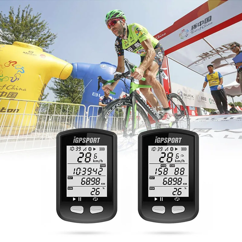 В наличии iGS10 Спидометр Heigh чувствительный gps велосипедный компьютер I ORT MTB