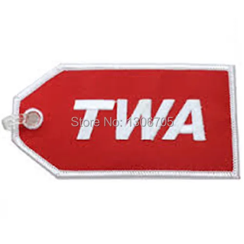 TWA Red Retro Airlines багажная сумка|tag tag|tag bagtag luggage |