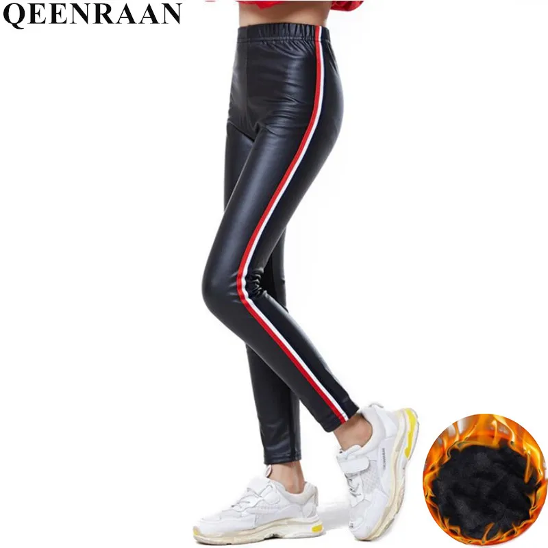 Леггинсы для девочек 2020 большого размера Сезон осень зима Вельветовые