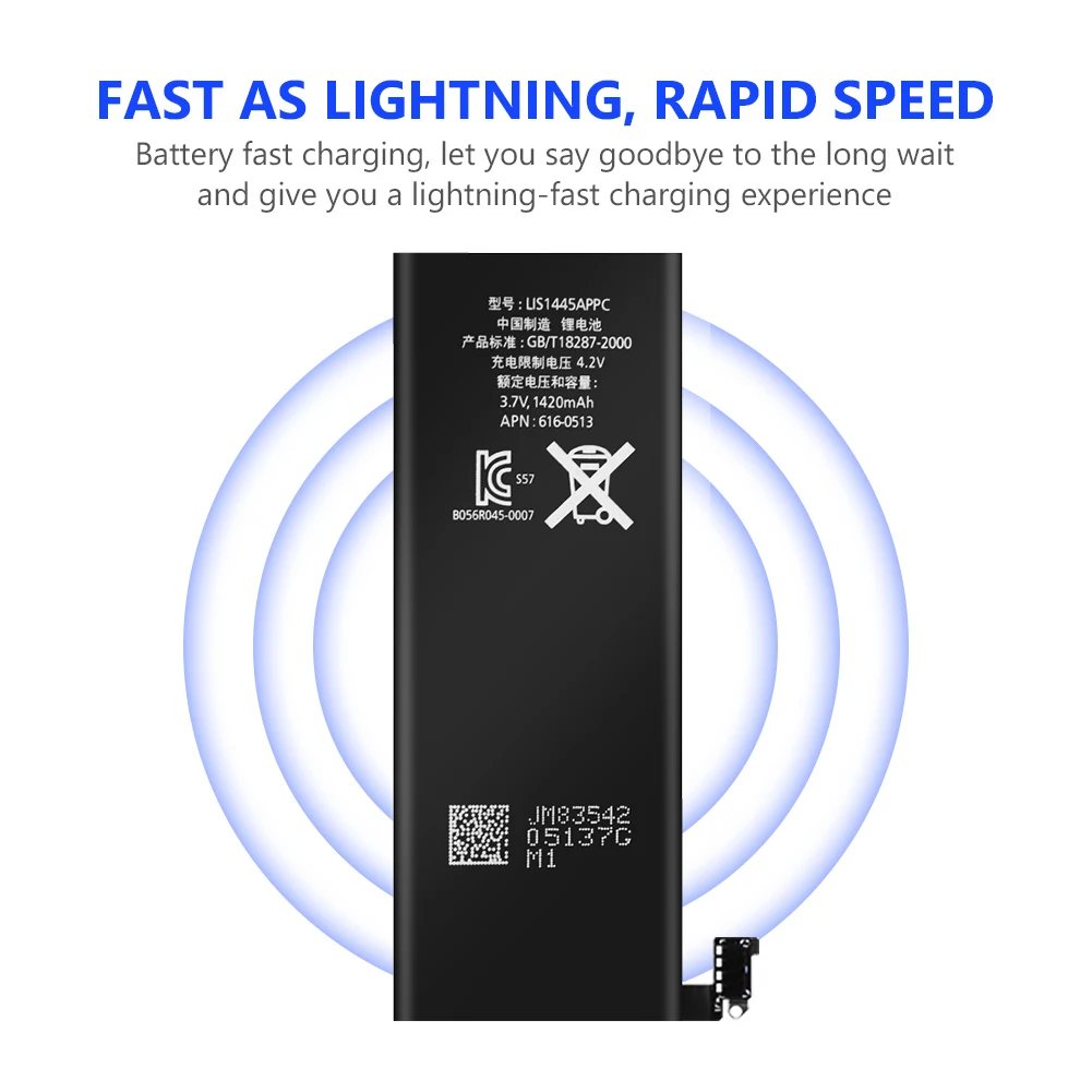 YCDC литий ионная аккумуляторная батарея для телефона высокое качество 3 7 в 1420 мА/ч