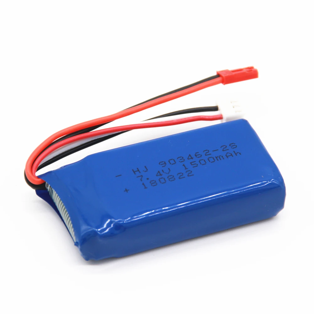 Аккумулятор Lipo 3 шт. 7 4 В 1500 мАч для FT009 батарея катера 12428 2S 903462 JST SM KET T разъем |