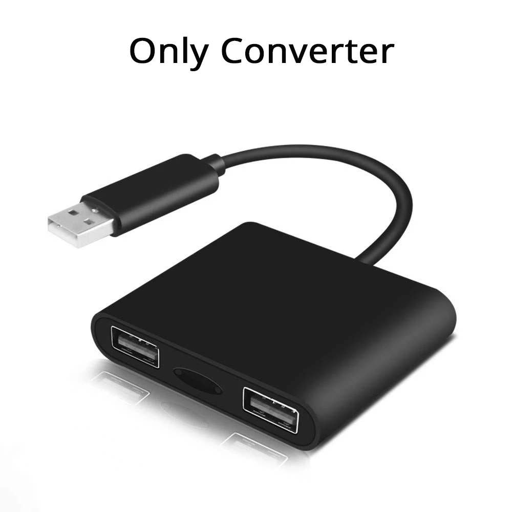 Only Converter Xbox PS4 NS конвертер клавиатуры мышь для переключателя один rendydos проводной переключатель для Pro клавиатуры конвертер адаптер конвертер концентратор - Цвет: Only Converter