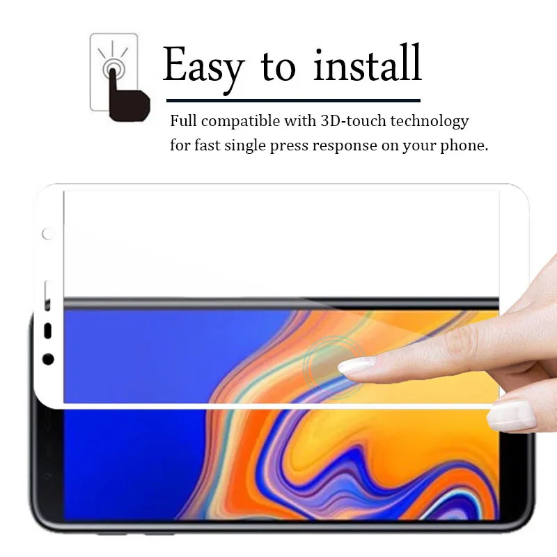 Закаленное стекло для samsung j6 plus Защитное экрана galaxy j62018 j6plus 6j 2018 j 6 пленка