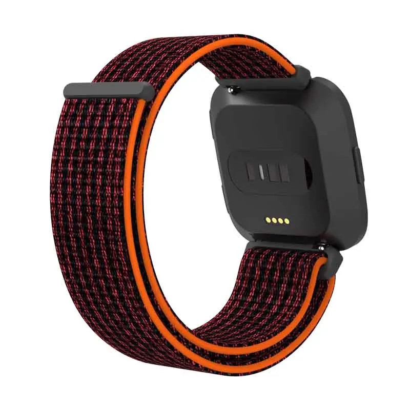 Нейлоновый ремешок Correa для Fit bit Fitbit Versa Band умный фитнес-браслет спортивные часы наручные браслеты Pulsera Сменные аксессуары