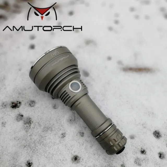 Amutorch новейший TC500 2200LM мощный яркий портативный светодиодный фонарик с переключателем 1*21700 батарея тактический фонарь