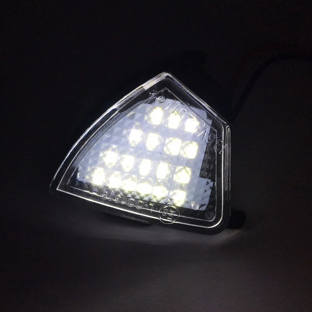 2 шт. светодиодный под боковое зеркало Puddle лампы сигнала поворота без ошибок