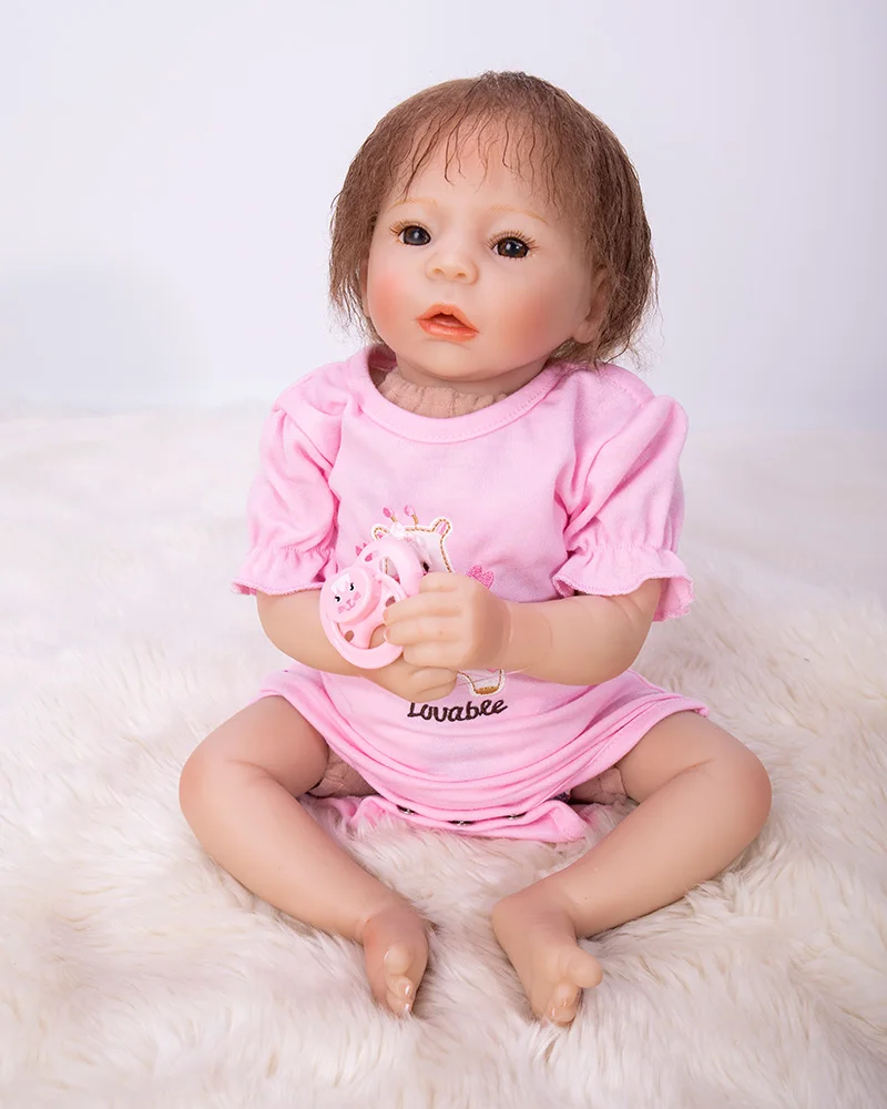 NPK Новорожденные куклы силиконовые очень милые мягкие Bebe Alive для девочек