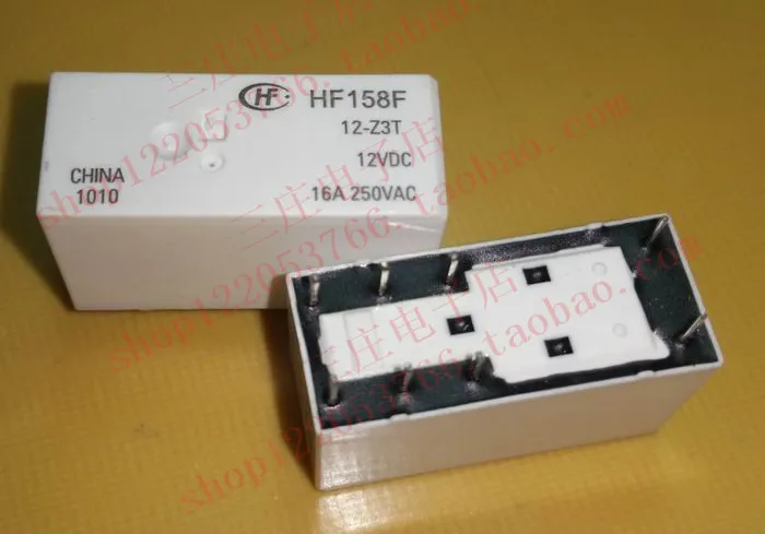 

Реле HF158F 12-Z3T 115F-1C-8P-12V