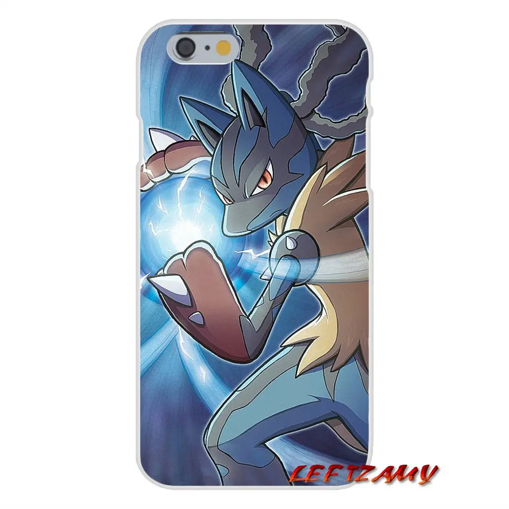 Pokemon Mega Lucario Flexible For Xiaomi Redmi 3 3S 4A 5A Pro Mi4 Mi4C Mi5S Mi6X Mi Max2 Note 4 TPU Transparent Shell Cases | Мобильные