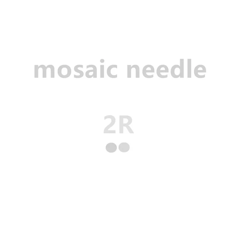 2R Перманентный макияж иглы и кончики Круглый для бровей зубец стерилизация