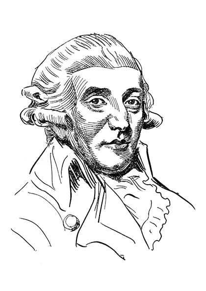 Franz Joseph Haydn Austria Symphony Canvas Paintings Vintage Wall Kraft Poster Coated Sticker Home Decor Picture Gift | Дом и сад