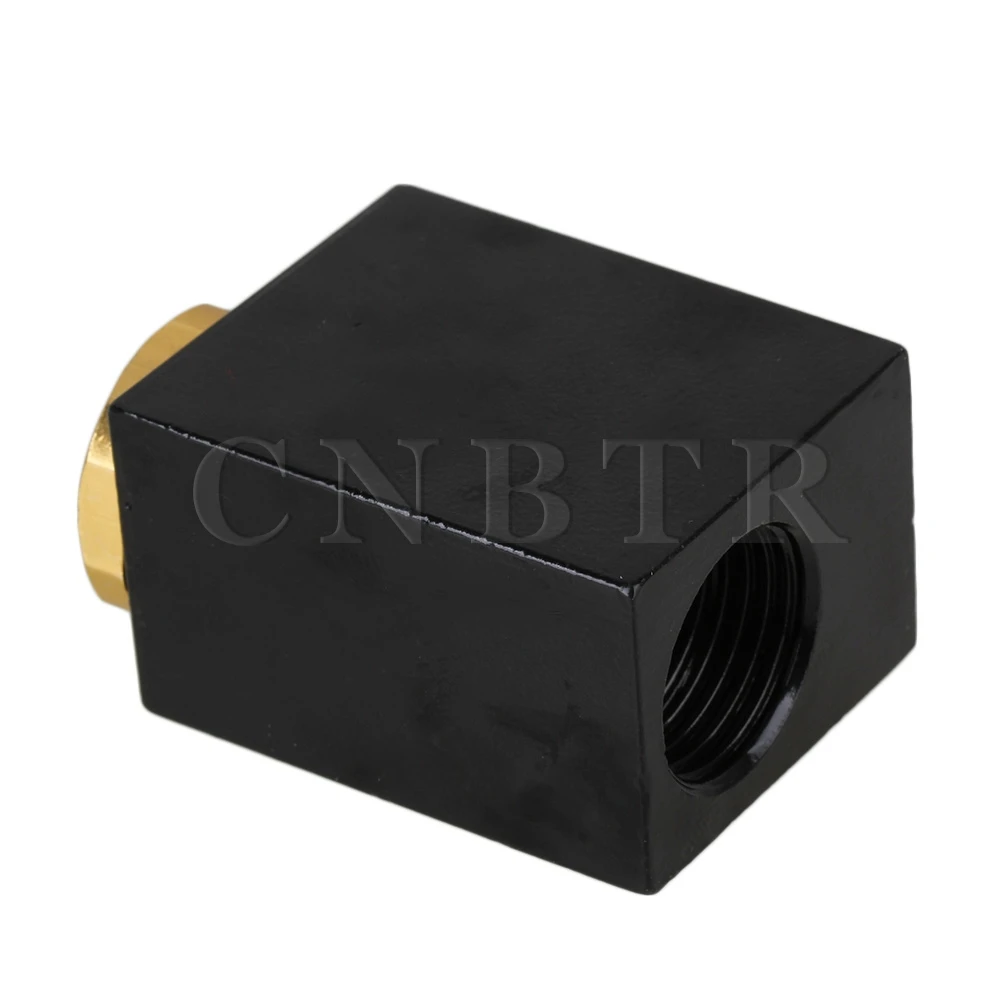 CNBTR черный сплав QE-04 1/2 &quotДиаметр Воздушный Быстрый Выпускной контроль