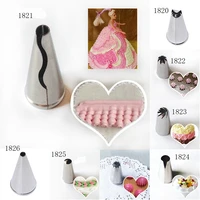 icing nozzles stainless steel pastry tube cream icing piping tips nozzle fondant cake decor cake tools