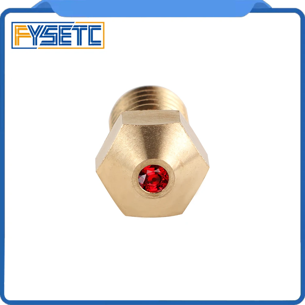 Высокотемпературный E3D красный распылитель V6 1 75 мм сопла 0 4 совместимый с PETG ABS PET