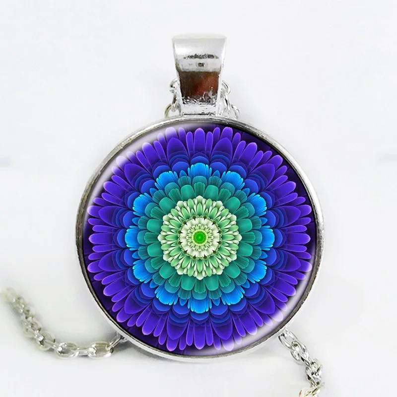 Кулон в виде мандалы религиозные украшения религиозный амулет Священная