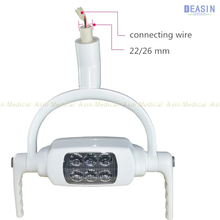 

6 светодиодный стоматологический СВЕТОДИОДНЫЙ лампа стоматологическая Operatory полости рта огни для стоматологическая установка